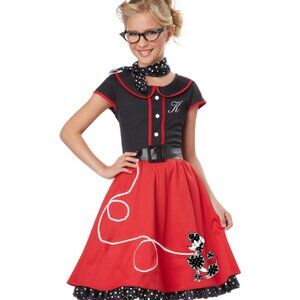 50's Sweetheart Child Costume (Large 10-12)